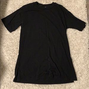 Black Short Sleeve Tunic